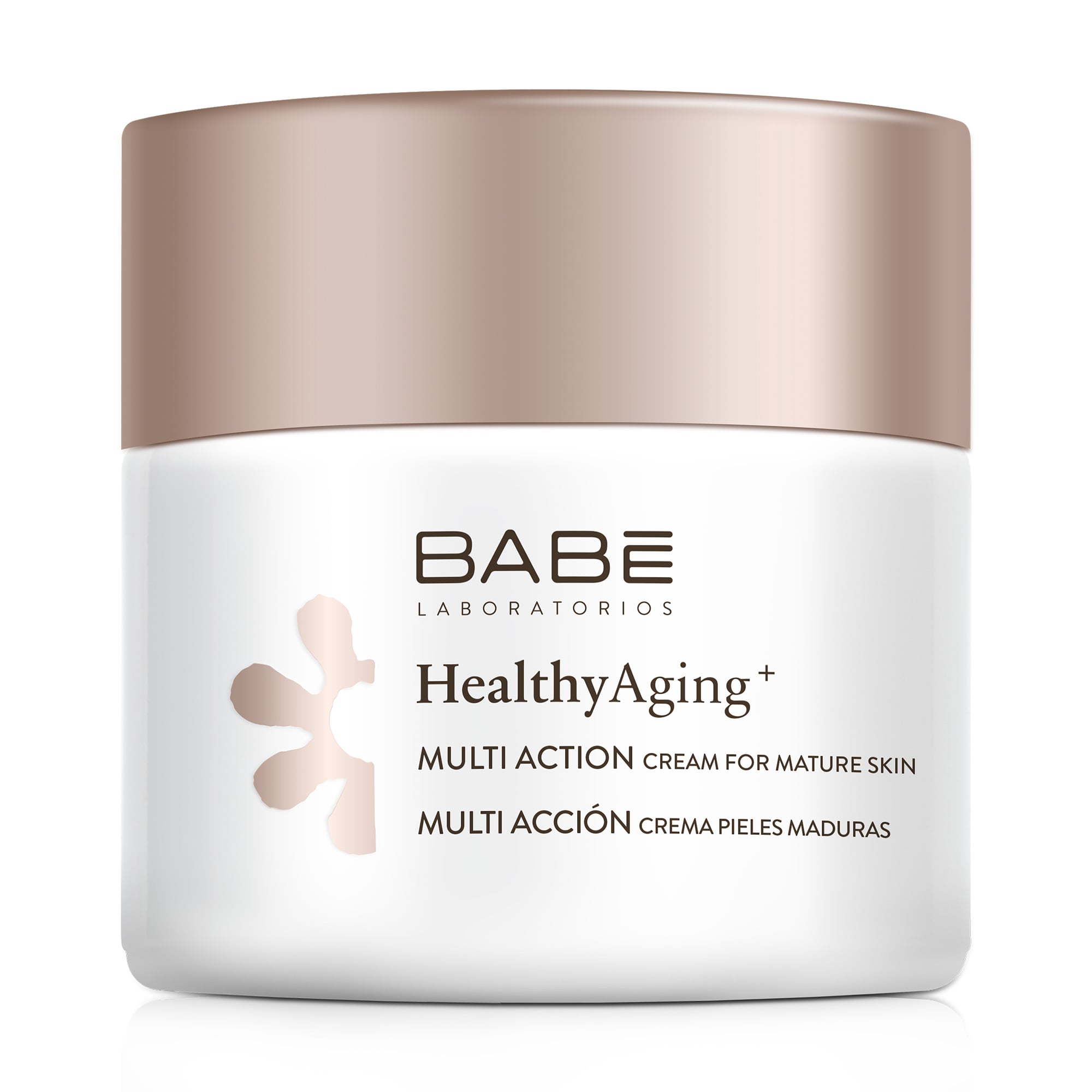 Мультиактивний крем BABE Laboratorios Healthy Aging+ для інтенсивної антивікової корекції та відновлення шкіри обличчя, 50 мл